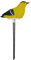 ZYWUOY Medidor de humedad del suelo, medidor de humedad en forma de pájaro, alarma de riego, probador de agua de plantas, higrómetro, sensor de humedad, alarma amarilla