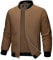 MAGCOMSEN Herren Bomberjacke Frühling Herbst Windbreaker Jacke Klassik Leicht Arbeitsjacke Männer Reißverschluss Baseballjacke Bequeme Freizeit Sportjacke US Army Outdoorjacke Braun XL