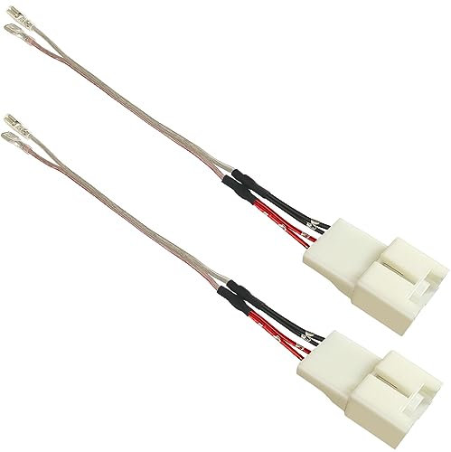 Autotür-Lautsprecher-Kabelbaum, Ersatz für 2011–2021 Ford F150 Escape Focus Mustang Mazda 2 3 6 CX5 Lincon Lautsprecher-Adapter-Stecker, 2 Stück