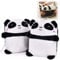 Cysocool USB Heated Gloves - Electric Winter Toasty Hand Warmers for Typing, Kids, Women - Fingerless Thermal Work Gloves, Winter Plush Hand Muffs