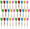 XPEX 20 Stück Dartpfeile, Dartpfeile Set mit Metallspitze, Dartpfeile Kinder，Professional Eisen-Kupferbeschichtung Tip Dartpfeile, Nadelspitze Darts, Barrel Bunte Darts-5 Farben (2)