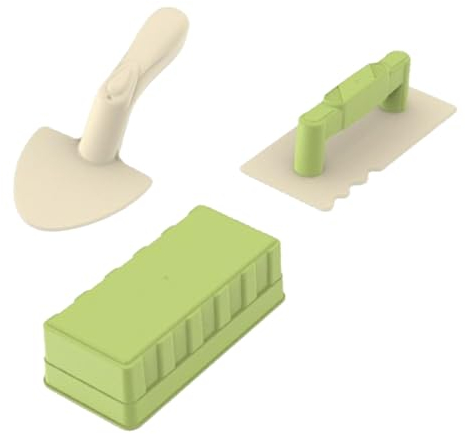 Perfeclan Sandspielzeug-Set für Kinder am Strand, Strandwerkzeuge, Sandkastenspielzeug, Werkzeuge zum Bauen von Sandburgen, Strandburg-Bausätze als Geschenk für