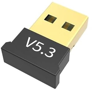 calonny USB 5.3 Bluetooth Adapter, Bluetooth Stick for PC Laptop EDR Dongle USB Bluetooth Compatible with Windows 11/10/8.1/7/Linux