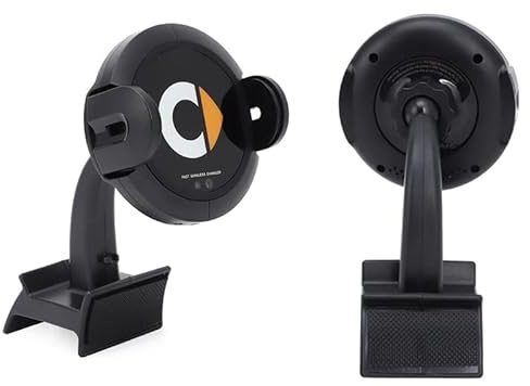 WSDUILA Porta Cellulare Auto per Smart 451 453 Fortwo Forfour, Presa Aria Supporto Telefono Auto, 360° Regolabile, C 453 Radio Style