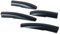 Dachreling Rack Für Mitsubishi Für ASX 2013 2014 2015 2016 2017 2018 Dachträger Gepäckträger Bar Schiene Endkappe Trim Abdeckung Shell Relingträger(Black Front Left)