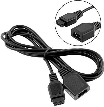 Cpolebev 9 Poliges Verlaengerungs Kabel Fuer 2/3 Megadrive 2 Kontroller