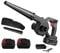 BDIT 2-in-1 Cordless Brushless Battery Blower & Vacuum – Compatible with 48V Lithium Battery – Electric Leaf Blower for Lawn Care, Car Cleaning, Dust & Bubble Removal, color blue or black
