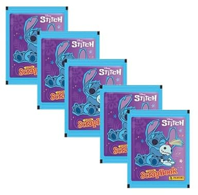 Panini Stitch Super ScrapBook Sticker (2025) | 5x Stickertüten (Deutsche Version)