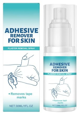 Adhesive Remover for Skin, Plaster Remover Spray for Skin, Used to Remove Bandages and Residual Glue, Silky Touch (1Pc)
