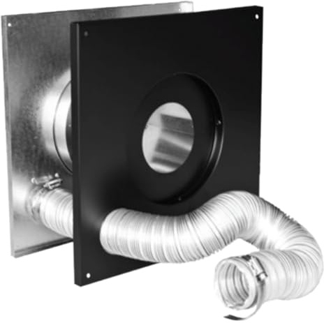 DuraVent PelletVent Pro Wall Thimble Air Intake Kit, 3-Inch Diameter (3PVP-WTI)