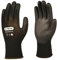 Skytec BASALT R Black Nylon Safety Work Gloves with Polyurethane (PU) Coating that Provides Abrasion Resistance (XL)