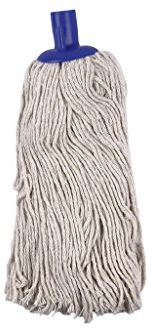 Cofan Fregona de Algodón | Color Blanco Crudo | Máxima suavidad y absorción con Secado rápido