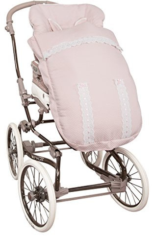 Babyline 2000616 Fußsack, unisex, Rosa