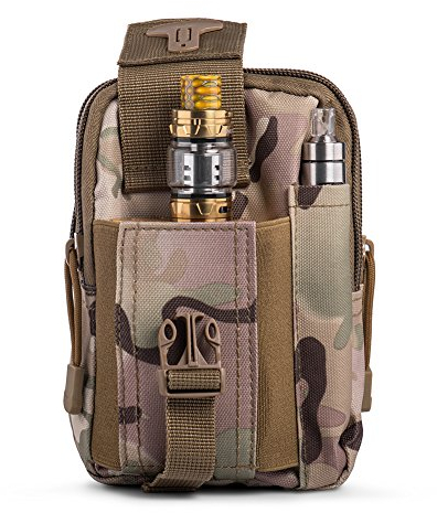 ecigdiy Tactical molle sac compacte EDC Pozi utilitaire Gadget Étui de ceinture avec housse ceinture Holster pour iPhone 6/6S, camping randonnée pédestre de plein air équipement, ACU-Tarnung