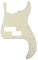 Musiclily Pro 5 Cordes 13 Trous P Bass Pickguard Contemporain pour Fender Precision Bass American, 3Plis Crème