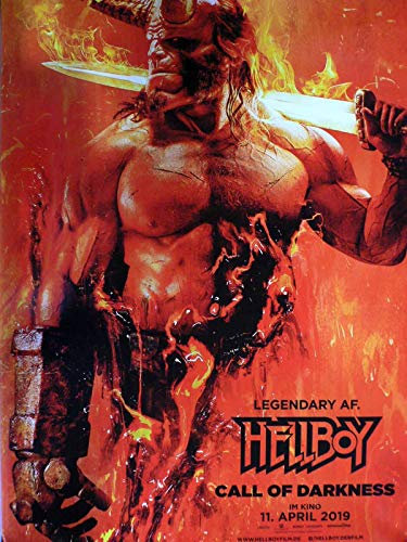 Hellboy - Call The Darness - Teaser - Filmposter A1 84x60cm gerollt (1)