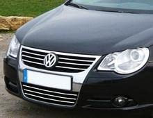 Luxyline Chrom Obere Kühlergrill Leiste passend für VW EOS
