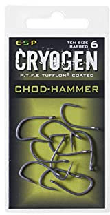 ESP Cryogen Chod Hammer Barbed Hooks: 6