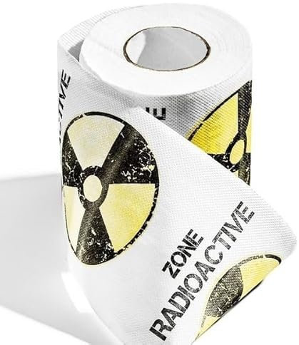 Ebiz Papier Toilettes Zone Radioactive WC PQ