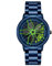 RWXCOW Auto Rad Felgen Nabenuhr - Hohl wasserdicht Sport Uhr für Herren Geschenke Armbanduhren, wasserdichte Edelstahl Armbanduhr, wasserdichte Edelstahl Armbanduhr.Stahlband(Grün)