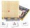 HIQE-FL Montessori Multiplikationsbrett,Montessori Kinderzählspielzeug,Hölzernes Zählbrett Montessori,Rechnen Spiel Spaß,Brettspiel Multiplikation,Multiplikationstabelle Kinder