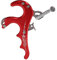 wisoolkic Bogenschießausrüstung Robuster Hunter C2 2 Compoundbogen Release Free Vier Finger Griff Outdoor Supplies Bögen Teile, Rot
