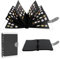 Pin Display Holder, Broschen Pin Organizer, Emaille Pin Display Seiten zur Aufbewahrung 8 Seiten, Pin Collection Storage Calendar Stand, Pin Display Seiten Pin Tragetasche, Reise Pin (Schwarz)