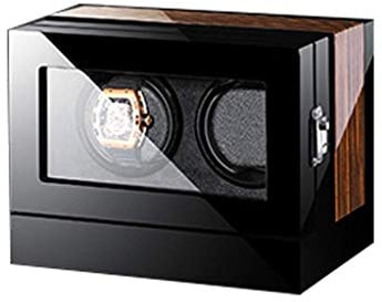 VejiA Watch Shaker Watch Storage Case Watch Winder for 6 Automatic Watches and 24 Grids Silent Quiet Motor Multiple Rotation