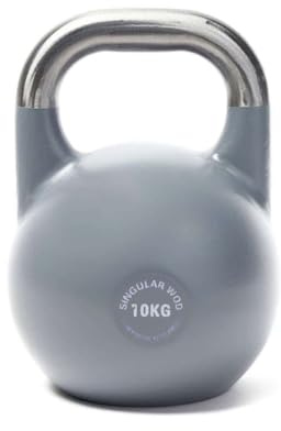 Competition Kettlebell SINGULARWOD – Pesa rusa de competición para crosstraining y fitness. Ideal para swings, snatch, clean, press y entrenamientos en casa o gimnasio.