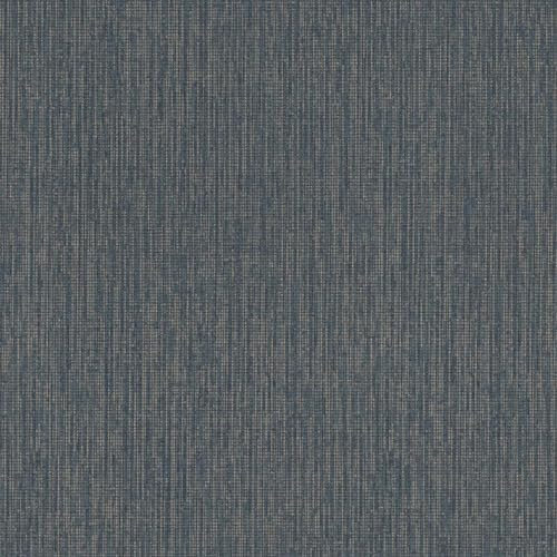 Grasscloth Navy Blue Wallpaper - Metallic Gold Effect Shimmer - Modern Textured Paste The Wall Vinyl