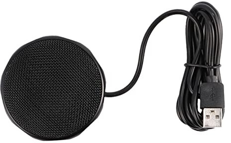 HONMEET Omnidirectional Condenser Recording Microphone Conference Room Microphone Professional Wireless Mic for Laptop