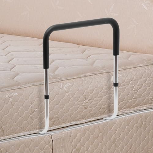 Aangeebone Barandilla para cama para adultos mayores, discapacitados, mujeres embarazadas, color negro