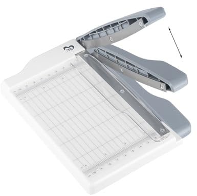 Ideen mit Herz | Mini-Hebelschneider | Stapelschneider | DIN A5 | 13,5 cm x 19,5 cm