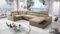 All4All Ecksofa mit Schlaffunktion Porte 358 cm x 205 cm - Wohnlandschaft U-Form - Schlafsofa mit Bettkasten - XXL Sofa - Groß - Gewebe - Beige - Rechte Seite - Modern 26