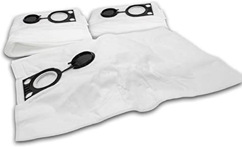 vhbw 50x sacchetto sostituisce Bosch 2605411167 per aspirapolvere - 43cm x 32cm Bianco