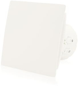 PUROVENT PRO Badlüfter mit Feuchtigkeitssensor – 98 m³/h 37 dB 100 mm 230V IPX4 leise & effizient automatische Feuchtigkeitskontrolle gegen Schimmel & Feuchte für Bad WC & Feuchträume