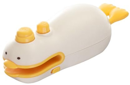 NHQZ Mini sigillatrice, sigillatrice e taglierina portatile 2 in 1, ricarica USB, aspetto da anatra, sigillatrice di sacchetti per snack