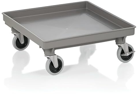 2x WAS Germany Transportwagen mit Rollen 53 x 53 cm