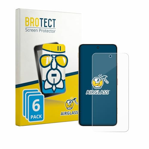 BROTECT 6 Stück Schutzglas für ZTE Nubia Focus 2 Ultra Schutzfolie Panzer Folie Glas[Extrem Kratzfest 9H, Anti-Fingerprint, Ultra-Transparent]