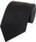 Fabio Farini - einfarbige elegante Unicolor Krawatten für Herren - 6cm/8cm zur Auswahl Schwarz mit Struktur Schmal