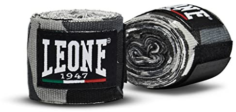 LEONE 1947, Bandagen, Unisex-Erwachsene, Graue Tarnung, 3.5 M, AB705