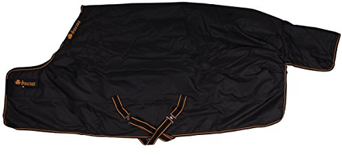 Bucas Irish Turnout Extra 300g Pony 1200D - black/gold, Groesse:105