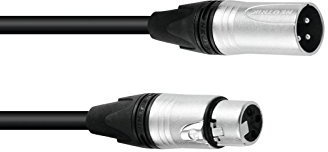PSSO XLR Kabel 3pol 1,5m sw Neutrik | Zuverlässiges Mikrofonkabel