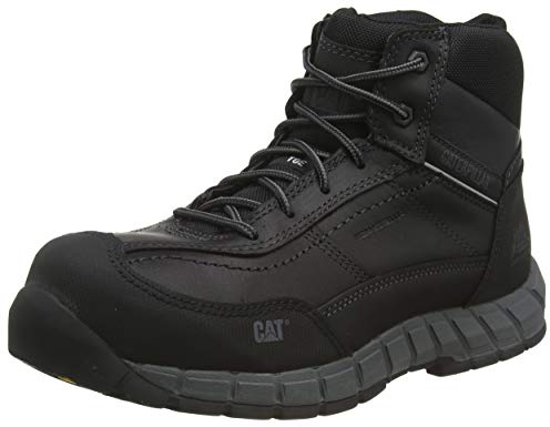 Cat Footwear Caterpillar, Anfibi da Lavoro Uomo, Nero, 44 EU