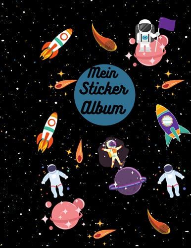 Mein Sticker album: 30 Seiten | DIN A4 | Blanko | Kein Silikonpapier | Geschenkidee