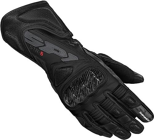 SPIDI STR-6 Damen Motorradhandschuhe, schwarz, S