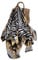 LumiSyne Seidenschal Damen Warm Weich Seidentuch Herbst Winter Animal Print Schal Leopard Pfau Pferd Muster Lange Halstücher Sonnenschut Stola Ganzjährig