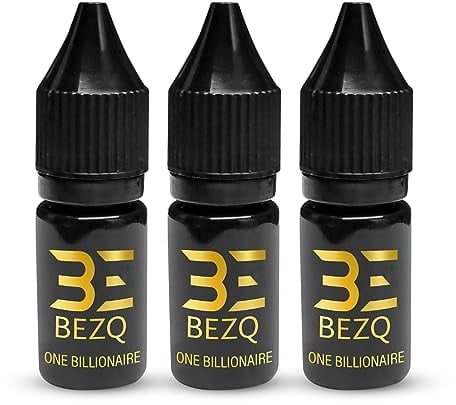(Pack of 3) * 10ml Oil Refill Scent ONE Million | Car Perfume, Air Freshener - Suitable for CAR Diffuser | USB diffusers |Candle Scented Making Wax creed Diffuser Reed Car Refill Bottle Drop by BEZQ
