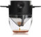 volumoon Filtre à Café Réutilisable, Filtre à Café en Acier Inoxydable, Filtre Café Permanent Sans Papier, Filtre à Thé, Dripper Café Portable avec Support pour Maison Bureau Camping Voyage, 1-2 Tasse