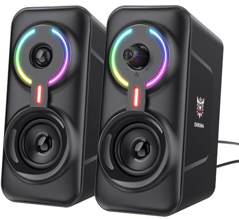 Onikuma Słuchawki gamingowe x28 RGB czarne (przewodowe) Marca